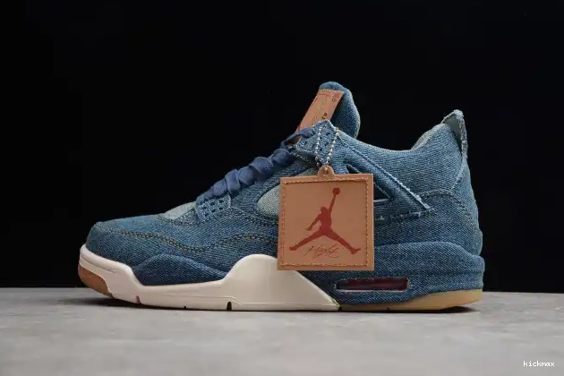 Rep MAX Air Levi's Jordan Denim 4 AO2571-401 x Nike 0406